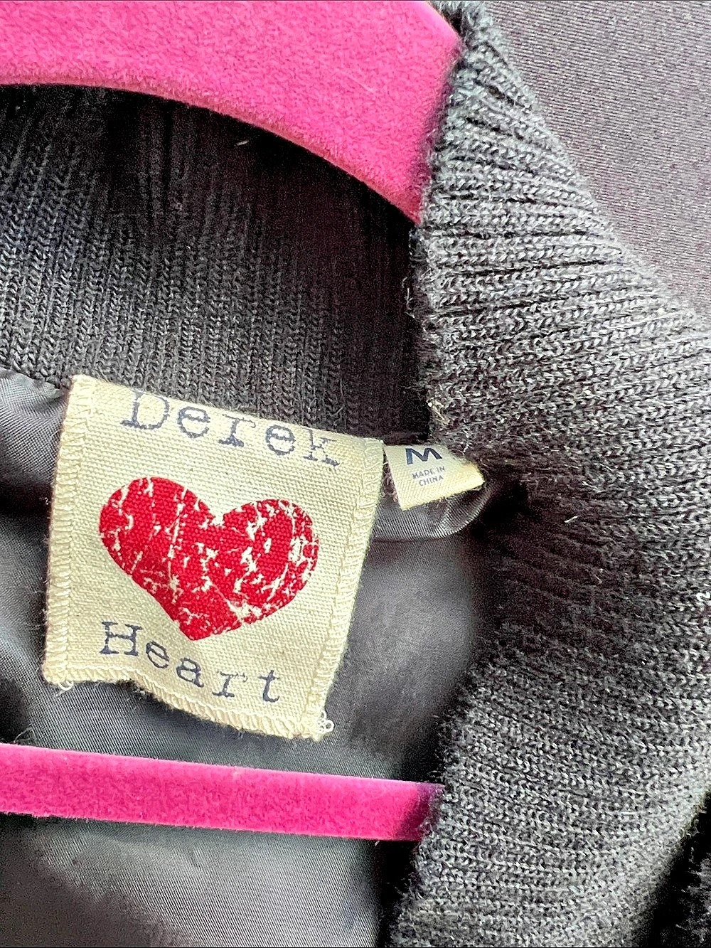 Derek Heart Teddy Jacket Size Medium - Picture 4 of 6